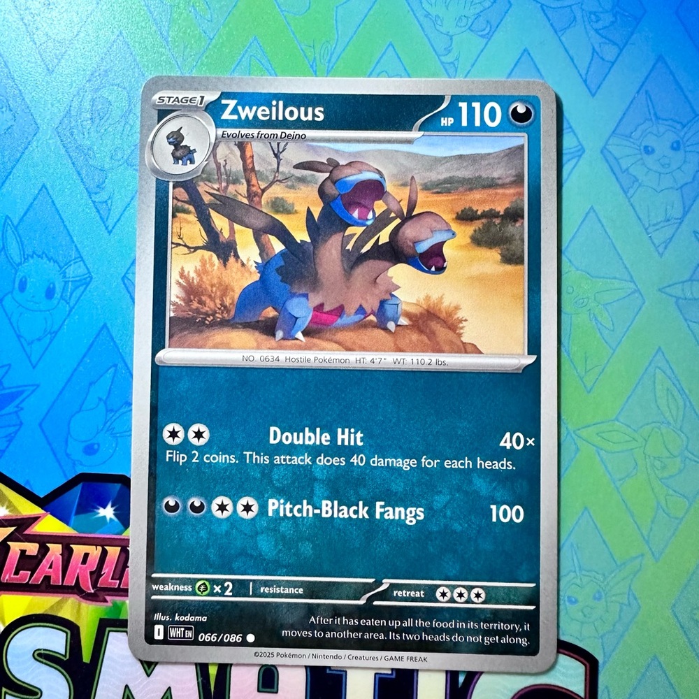 zweilous (066/086) - common — pokémon: white flare